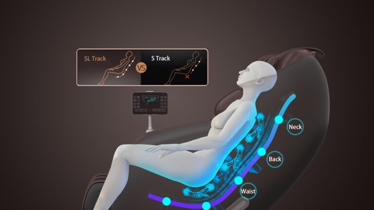 How Do SL Track Massage Chairs Differ from S-Track Chairs?